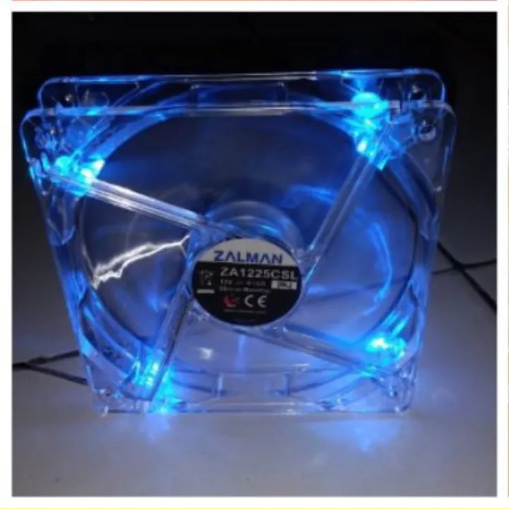 Kipas Aquarium 12x12 Dc 12volt Led Fan Zalman 12 cm Pendingin Power