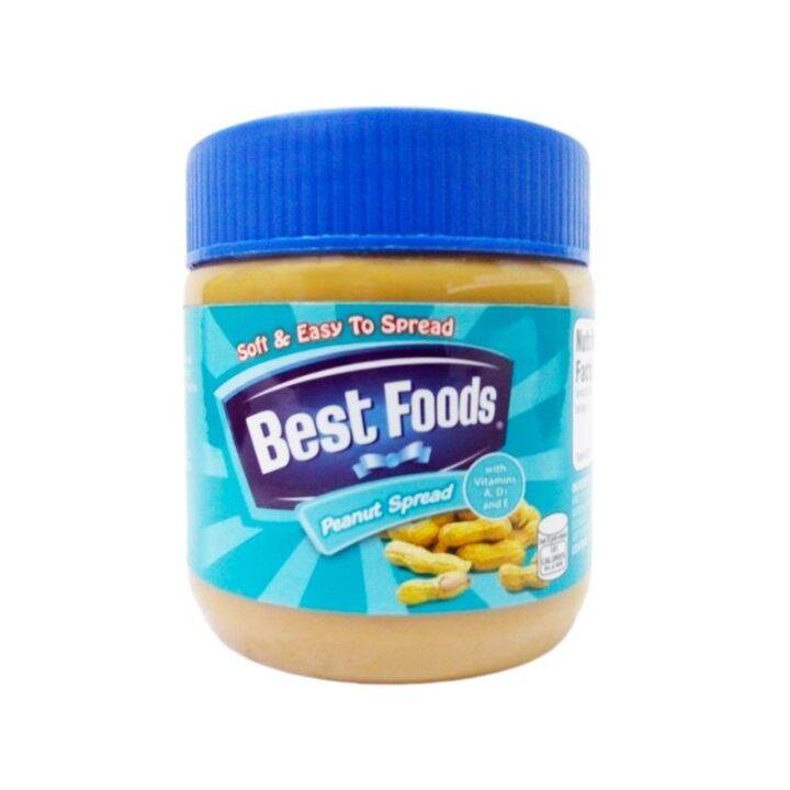 BEST FOODS PEANUT BUTTER SPREAD (170 grams) silkysmooth & whippy