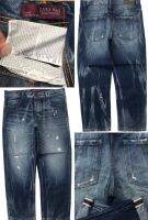 ZARA​ MAN​?กางเกง​ยีนส์​ขา​กระบอก​ฟอกสี​สภาพ​ให​ม่ครับ​ไม่มีตำหนิ(ริมแดง)​เอว35-36​ยาว​38ปลา​ยขา​7.5​