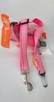 Pets Car Seat Belt ยี่ห้อ Touchdog สีชมพู อุปกรณ์เพื่อความปลอดภัยสำหรับสัตว์เลี้ยงขณะโดยสาร รถยนต์  ลดล้างสต๊อค