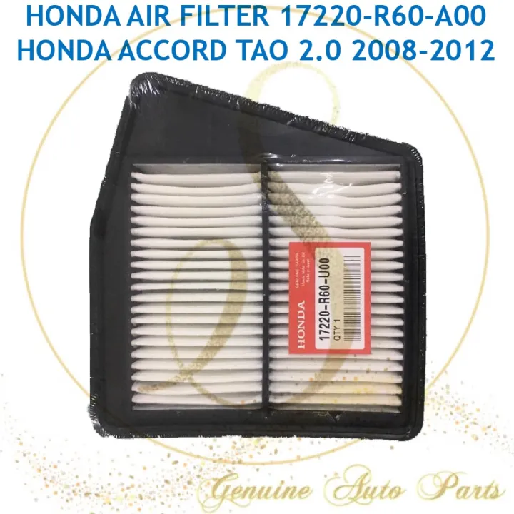 (100 Original) HONDA ENGINE AIR FILTER HONDA ACCORD TAO 2.0 17220R60