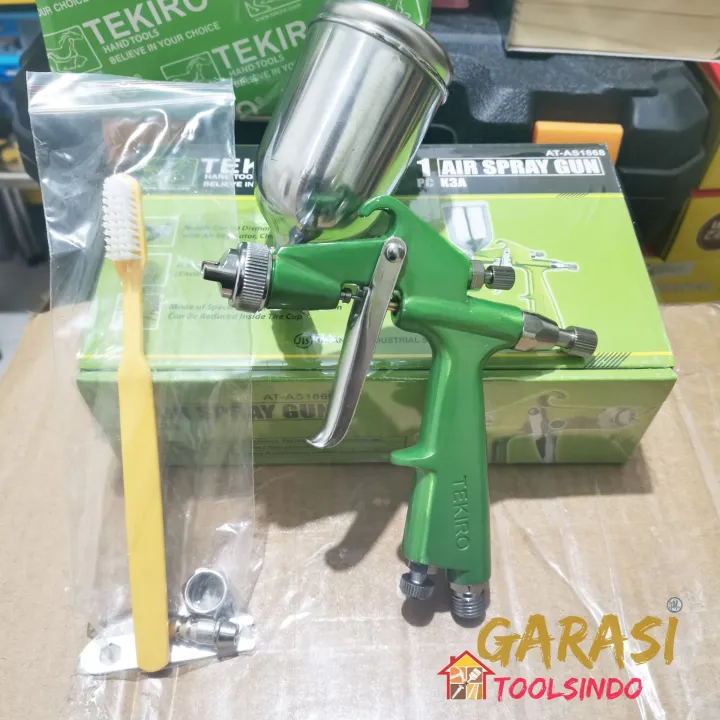 Spraygun TEKIRO K3A HVLP Spet Spray Gun Alat Cat Semprot Kompresor ...