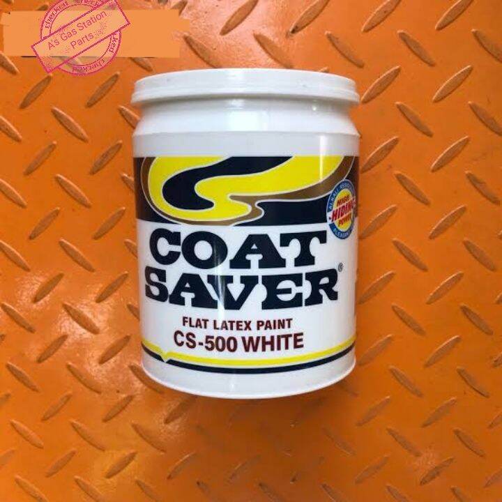 Coat Saver Flat Latex Paint CS500 White Lazada PH