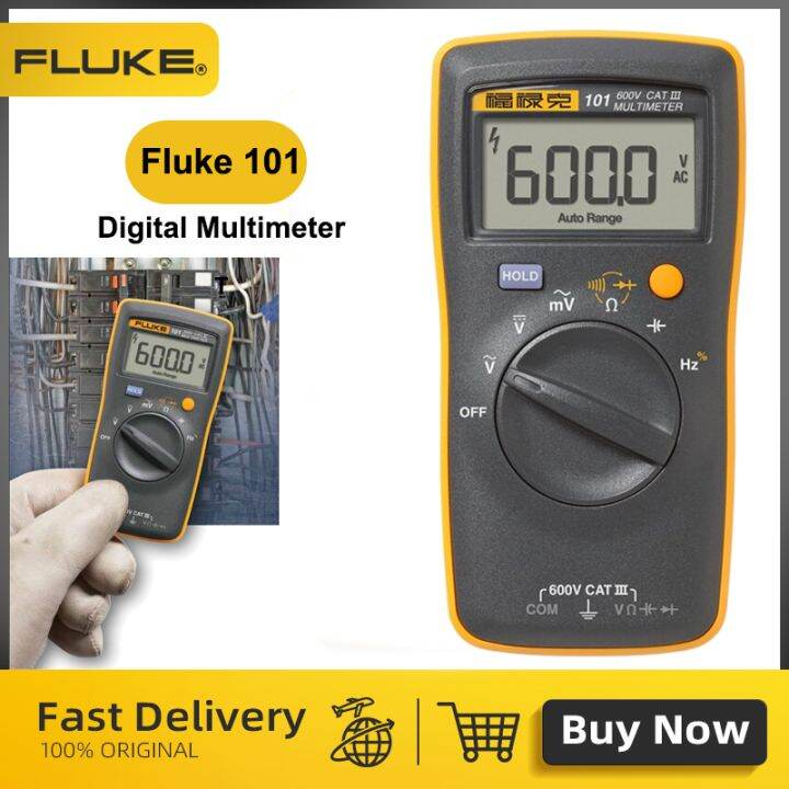 【100 Genuine】Fluke F101 Multi Tester Digital Professional Multimeter