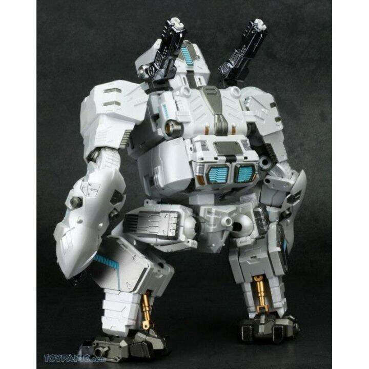 Generation Toy Transformer GT-10W Gorilla Optimus Primal Chrome White ...