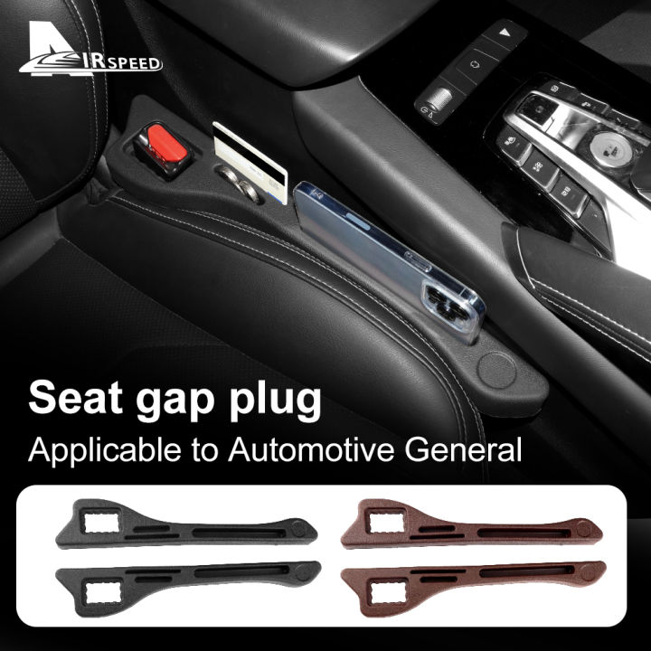 AIRSPEED PVC Universal Car Seat Gap Plug Strip 2PCS Car Seat Gap Filler  Side Seam Plug Strip Car Interior Leakproof Filler Strip Auto Universal  Accessories