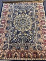 Persian flower design carpet cotton silk material size 120x170 cm from Turkey ??