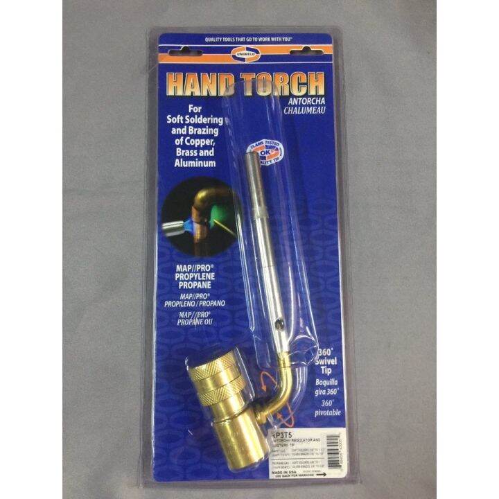 HAND TORCH UNIWELD RP3T5 Brass handle (for Mapp Gas) Lazada PH