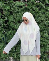 Printed hijab “enjoy life”