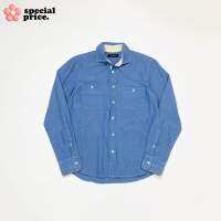 nano shirt , cotton blue 2 pocket