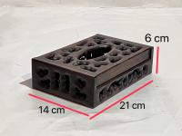 กล่องทิชชู่แบบเติม กล่องทิชชู่ไม้สัก กล่องทิชชู่โรงแรม
กว้าง 14 x ยาว 21 x สูง 6 cm 

ใบละ 199.-