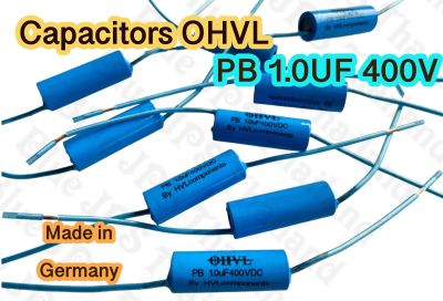 C เสียงแหลม OHVL ขาลวดเงิน made in Germany 0.22uF/400V-15uf400v สินค้ามีพร้อมส่ง(ราคาต่อชิ้น)
