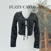 Fuzzy Cardigan by Alphabetic.co เสื้อไหมพรมนุ่ม Free Size