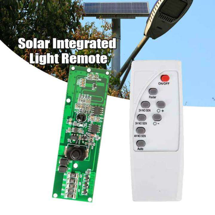 3.2V 3.7V Solar Light Remote Control Street Switch With Body Induction