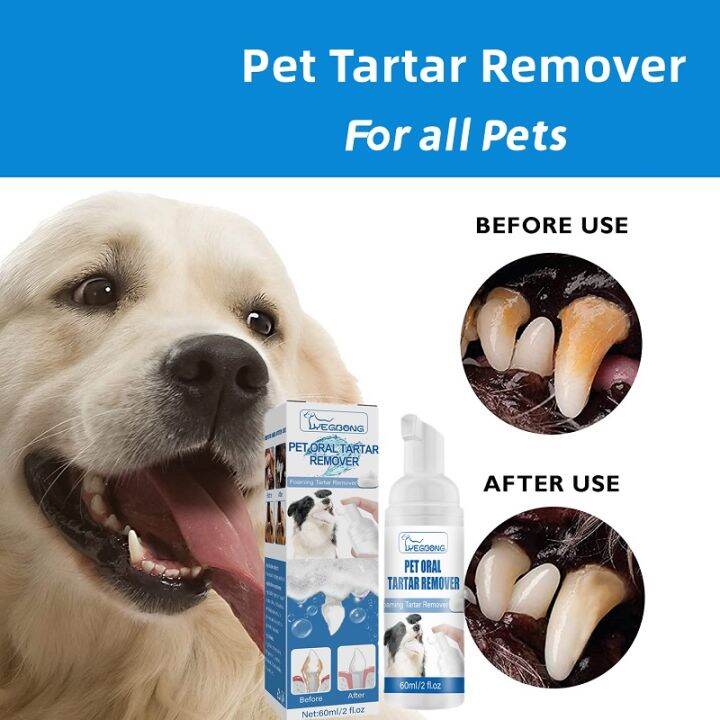 Pet Oral Teeth Cleansing Health Spray Cat Dog tartar Remove Teeth