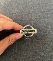 โลโก้ NISSAN โลโก้นิสสัน ขนาด 4.3cm.x3cm. ราคาต่อชิ้น