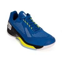 รองเท้าเทนนิส WILSON Rush Pro 4.0  สีน้ำเงิน ดำ เหลือง

✅️✅️ ราคาลดพิเศษเหลือคู่ละ 4,290 บาท จากราคาบริษัท 4,990 บาท 

??SIZE 7US  -12US