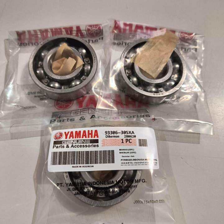 Genuine Crankshaft Bearing 93306305XA(Pulley Side)Mio Sporty/Mio I 125