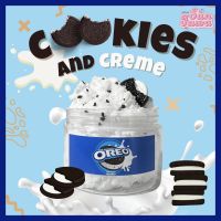 สไลม์โอริโอ้ปั่น Oreo Cookies n Creme สไลม์ DIY เนื้อก้อนเมฆ | sunfuwa