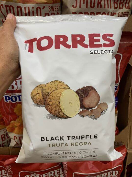 TORRES BLACK TRUFFLE POTATO CHIPS 125G Lazada PH