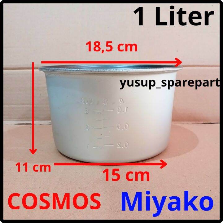 Panci Teflon Rice Cooker 1 Liter Umum. panci mejikom 1 liter cosmos