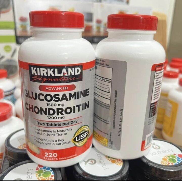 Kirkland Glucosamine Chondroitin 220 tablets Lazada PH