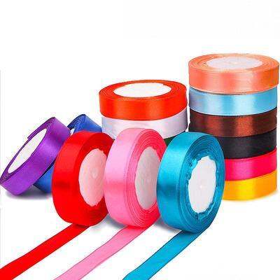 Pink Satin Ribbon 40mm22m Double Fabric Ribbon Craft Ribbons For