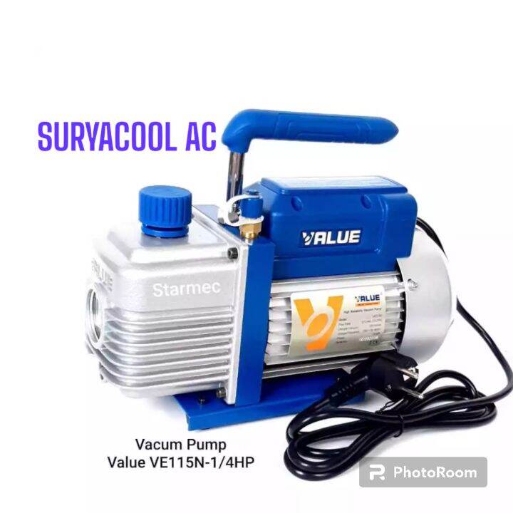 VACUUM PUMP VALUE VE 115N 1-1/4 HP AC | Lazada Indonesia