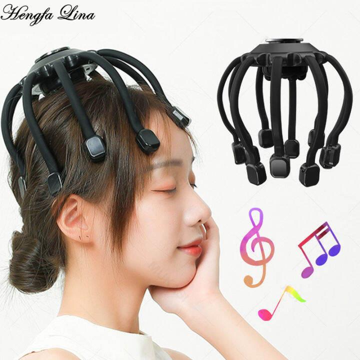 Hengfa Lina Electric Octopus Claw Head Massager Scalp Therapeutic Head