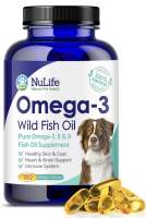 ??พร้อมส่ง???น้ำมันปลาพรีเมี่ยมสำหรับสุนัข?NuLife’s Pure Omega 3 Fish Oil for Dogs, Wild Caught from Iceland