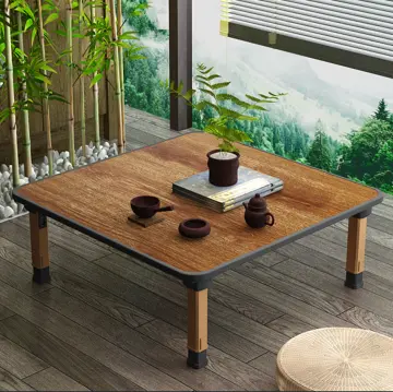 Solid Wood Low Table Bay Window Small Tea Table Tatami Rectangular Table -  China Side Table, Low Table of Solid Wood