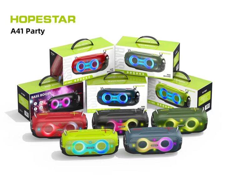 sy-hopestar-a41-party-ลำโพงบลูทูธ-ดีไซส์สวยงาม-พร้อมไฟrgb-เสียงดี-เบสแน่น-ของแท้100