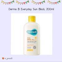 พร้อมส่ง Derma B Everyday Sun Block, 200ml Exp: 2025