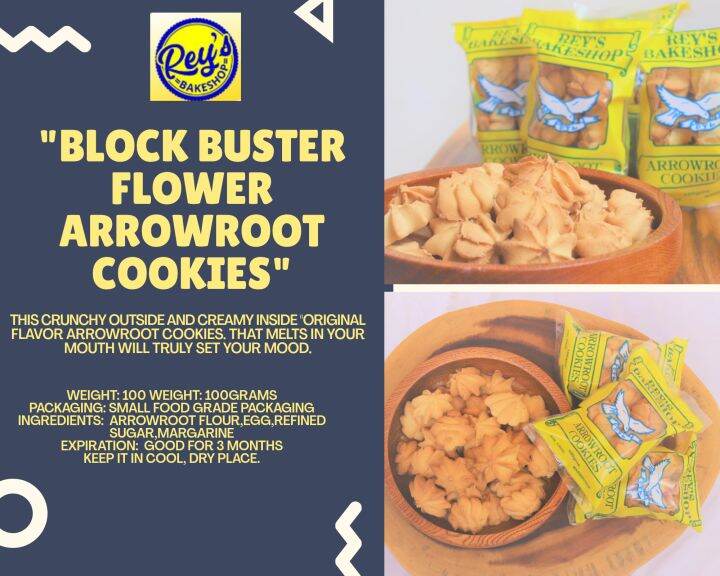 Block Buster Arrowroot Cookies Lazada PH