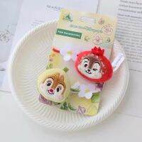 ยางรัดผม Disney Chip and Dale ??? รุ่นผลไม้ เซ็ท 2 เส้น ยางมัดผม ดิสนีย์