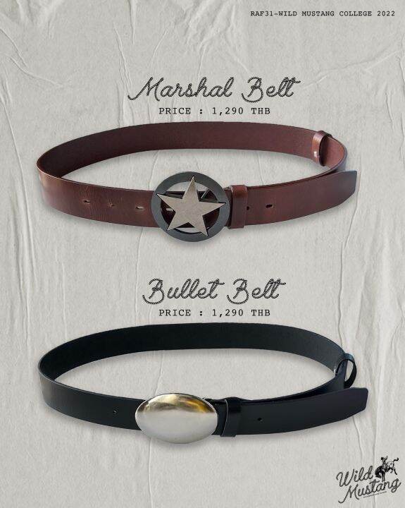 raf31-bullet-belt-เข็มขัด-เข็มขัดหนัง-เข็มขัดหนังแท้