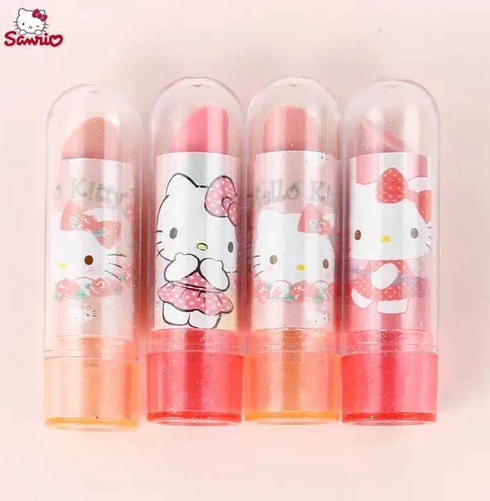 Eraser Hello Kitty children kid girl Stationery Student Rubber Lipstick
