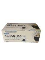 Klean mask หน้ากากอนามัยทางการแพทย์ กล่อง50ชิ้น สีดำ Longmed medical mask50pcs/box black color