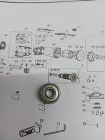 CHL ball bearing #607 ลูกปืนซ่อมสว่าน หินเจียร์ใช้ไดหลายรุ่น เช่น MT 954 ,9500nb,9553,9556,DWE8200,DWE8300 เป็นต้น ใช้ประกอบงานซ่อมอะไหล่แท้ ทนความร้อนได้สูง