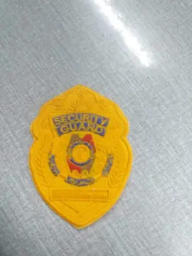 Security Guard Embroidery Computerized Patches