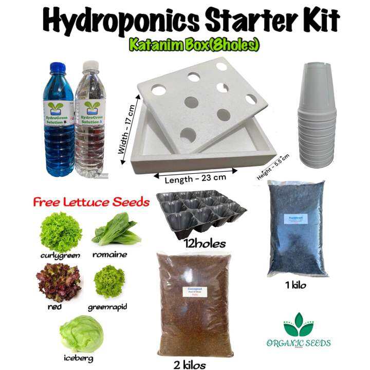 Hydroponics Starter Kit for Begginers | Lazada PH