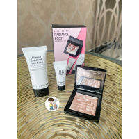 Bobbi brown radiance boost set คุ้มมากแม่  vitamin enrich face base 15ml.+ balm5ml.+ highlightingสี pink glow 4g.