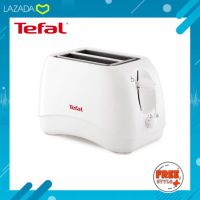 [ของแท้?รับประกันศูนย์ 2 ปี] Tefal เครื่องปิ้งขนมปัง TOAST DELFINI2 2S LID WHT 850 วัตต์ สีขาว TT1321