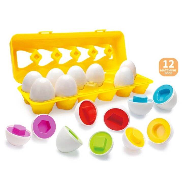 Plastic Matching eggs shapes theme sorter toy Lazada PH