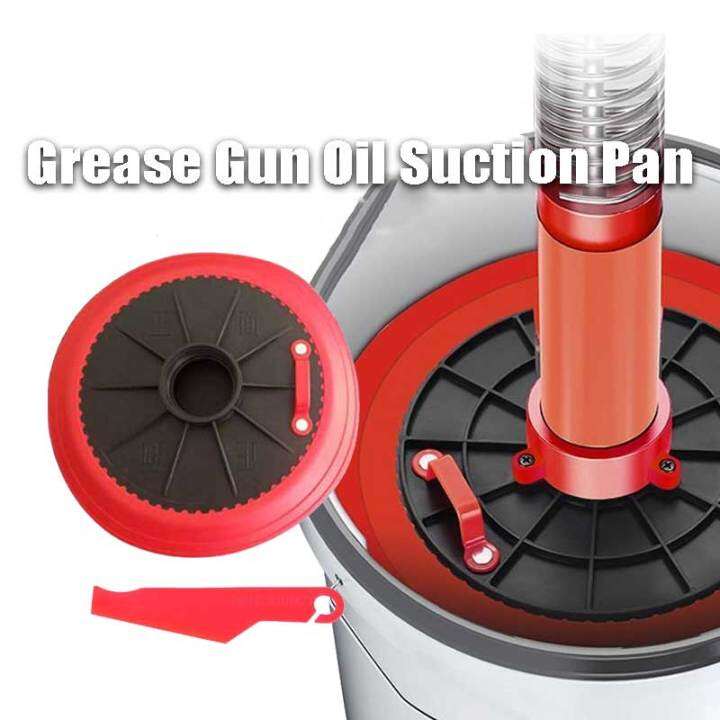 Universal Selfpriming Pressure Oil Pan Grease Gun Oil Suction Pan Fit