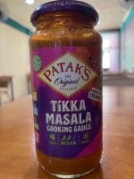 Patak’s tikka masala cooking sauce