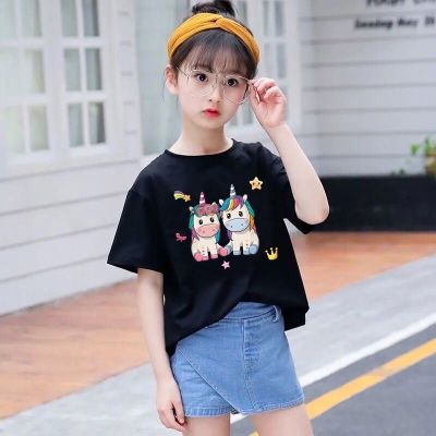 *พร้อมส่ง*Babykidsเสื้อเด็ก คอตตอน100%เสื้อเด็กผู้หญิงลายน่ารักใส่สบายมีหลาย