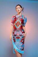 Wildblueyonder- Signature Qipao dress ชุดกี่เพ้า เดรส