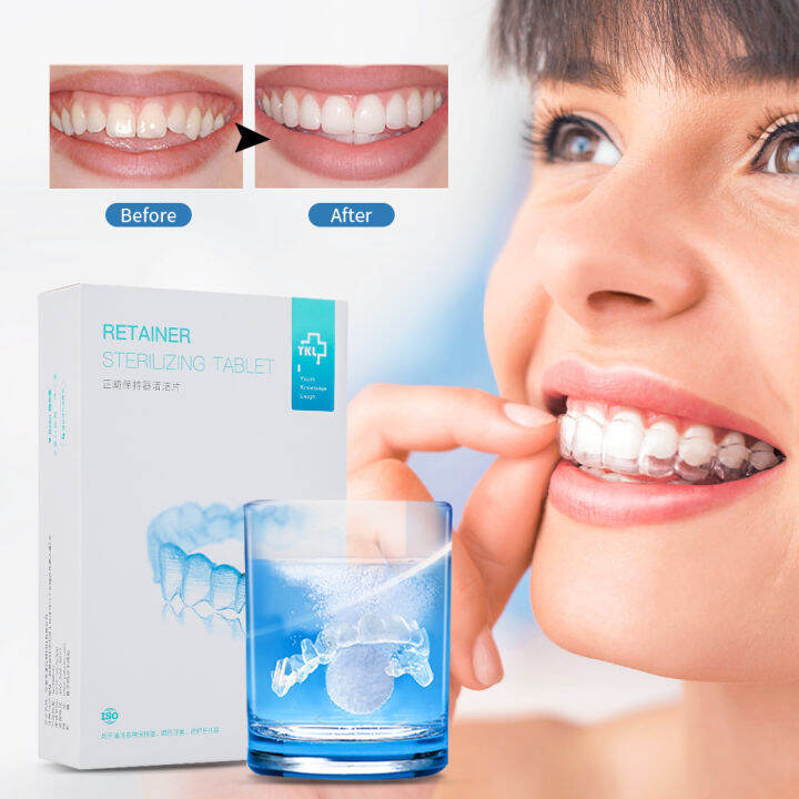 Dearbeauty 30Pcs Orthodontic Braces Cleaning Sheet Oral Care Cleansing