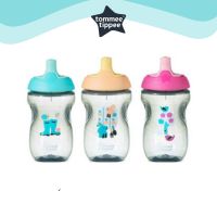 Tommee Tippee Sporty Cup 300ml. 18m+ แก้วหัดดื่มทรงสปอต